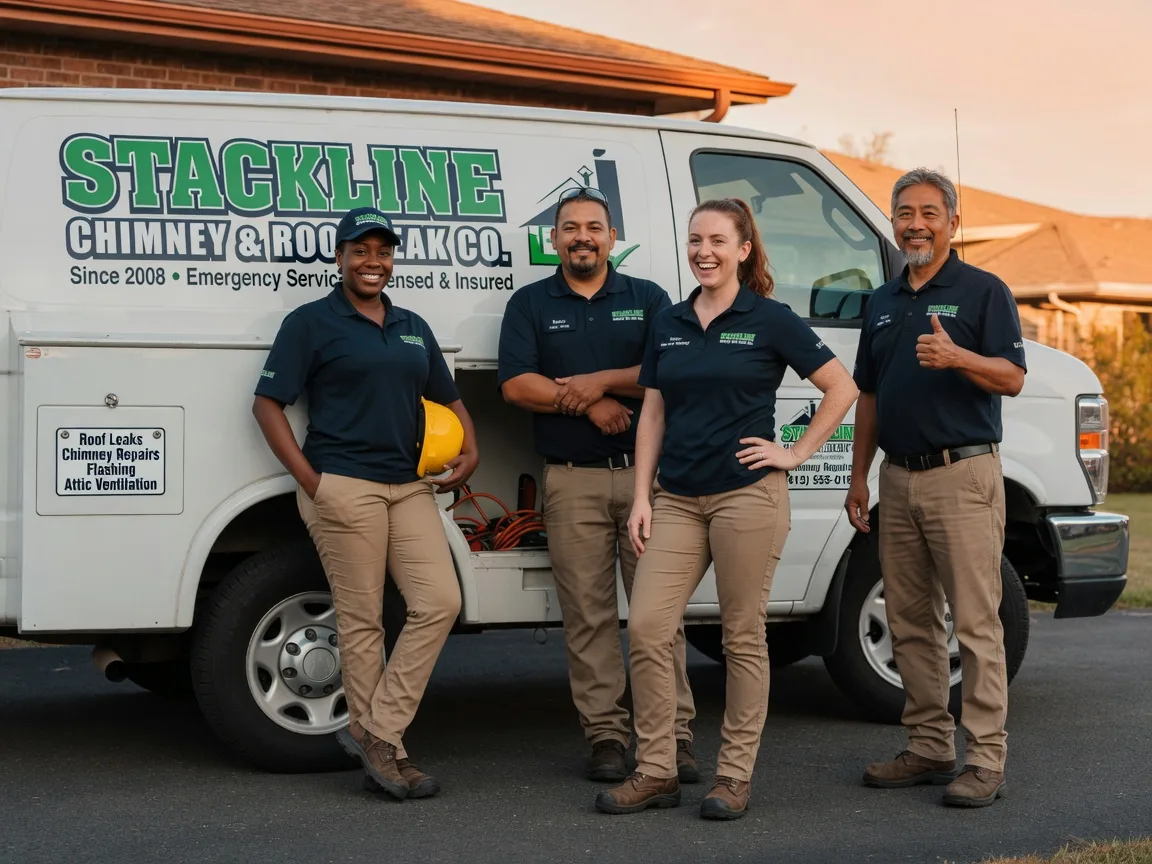 Chimney flashing repair company in Mapleton, ME